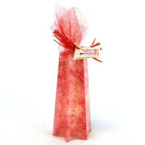 Siri's Candles Vanilla Star Shaped red candle gift home decor